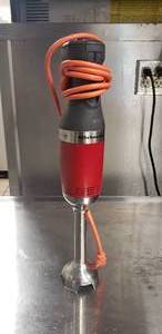 lot 53 image: Kitchen Aid KBHC208ER Immersion Blender