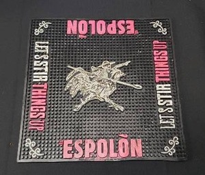 lot 80 image: Espolon Tequila 14x14 Bar Mat