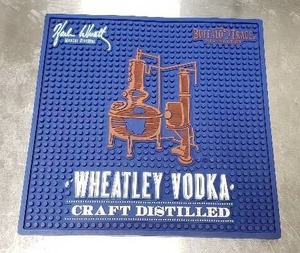 lot 81 image: Wheatley Vodka 12x12 Bar Mat