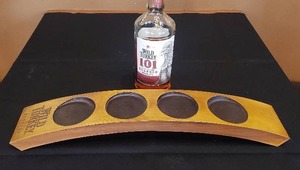 lot 137 image: Wild Turkey Glass Holder - Bottle Not Included
