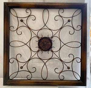 lot 20 image: Metal Wall Art