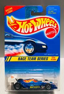 lot 26 image: Hot Wheels Race Team Series Die Cast Car #2 of 4 Cars