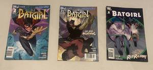 lot 14 image: Batgirl Comic Books Batgirl DC Comic #1 #3 and #8