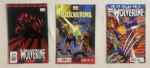 lot 63 image: Marvel Comics Comic Books Annual Wolverine #1 Wolverine 002 Wolverine #2