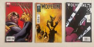lot 65 image: Marvel Comics Comic Books Wolverine #8 #7 #4