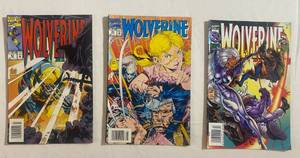 lot 72 image: Marvel Comics Comic Books Wolverine #83 #84 #96