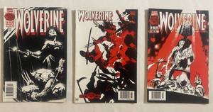lot 73 image: Marvel Comics Comic Books Wolverine #106 #107 #108
