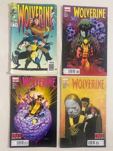 lot 77 image: Marvel Comics Comic Books Wolverine #86 #307 #308 #309