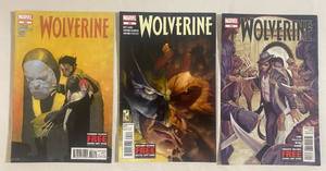 lot 79 image: Marvel Comics Comic Books Wolverine #309 #310 #314