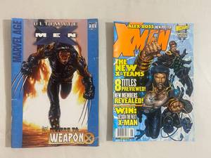 lot 80 image: Ultimate X-Men Marvel Age Return to Weapon Xmen Wizard Special Edition