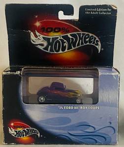 lot 81 image: 1934 Ford Hi-Boy Coupe 164 Scale Die Cast never opened