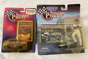 lot 88 image: 1997 Dale Earnhardt #3 Die Cast Collectibles 164 scale and figurine