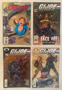 lot 101 image: G.I. Joe Comic Books Marvel #143 Imagecomics #9 #13 #16