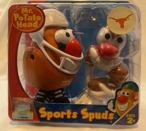 lot 104 image: Texas Sports Spuds 2010 Hasbro Mr. Potato Head