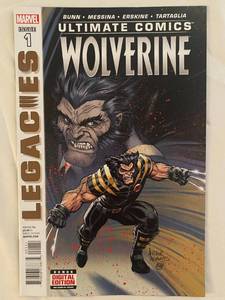 lot 143 image: Wolverine Marvel Ultimate Comics Issue #1