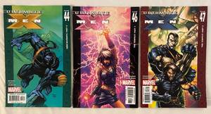 lot 146 image: Ultimate X-Men Marvel Comic Books #44, #46, #47