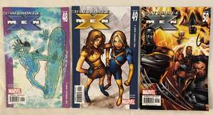 lot 149 image: Ultimate X-Men Marvel Comic Books #48, #49, #50