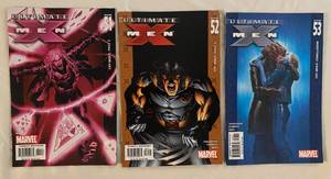 lot 150 image: Ultimate X-Men Marvel Comic Books #51, #52, #53