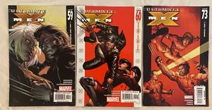 lot 151 image: Ultimate X-Men Marvel Comic Books #59, #60, #73