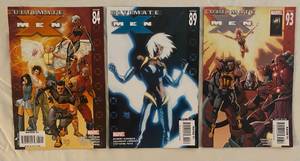 lot 154 image: Ultimate X-Men Marvel Comic Books #84, #89, #93
