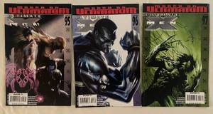 lot 155 image: Ultimate X-Men Marvel Comic Books #95, #96, #97