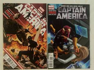 lot 159 image: Captain America Marvel Comic Books #16, and #17