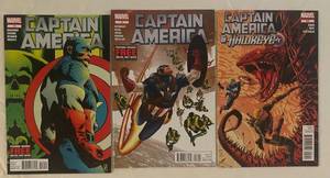 lot 160 image: Captain America Marvel Comic Books #14, #18, #632