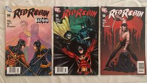 lot 161 image: Red Robin DC Comic Books #10 #11 #12