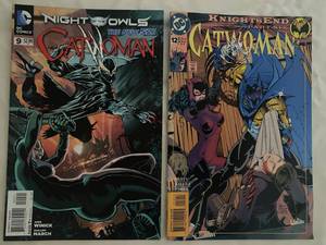 lot 167 image: Catwoman DC Comic Book #9 and #12