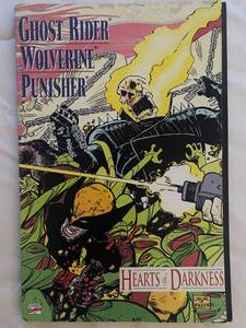 lot 170 image: Ghost Rider Wolverine Punisher Hearts of Darkness Marvel Comics