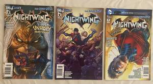 lot 172 image: Nightwing DC Comics #5 #6 and #7