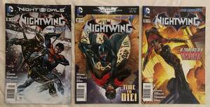 lot 173 image: Nightwing DC Comics #9 #11 and #12