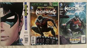 lot 174 image: Nightwing DC Comics #15 #16 and #17