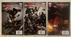 lot 201 image: X-Force Marvel Comic Books #1 #2 and #3
