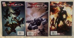 lot 202 image: X-Force Marvel Comic Books #4 #5 and #6
