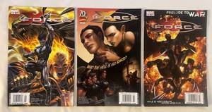 lot 204 image: X-Force Marvel Comic Books #10 #11 and #12