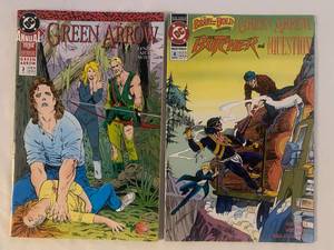 lot 216 image: Green Arrow DC Comic Books #3 and #4