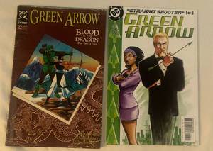 lot 218 image: Green Arrow DC Comic Books #22 and #26