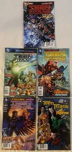 lot 220 image: Teen Titans DC Comic Books #6 #7 #8 #9 #17