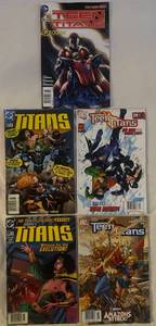 lot 221 image: Teen Titans DC Comic Books #18 #27 #29 30 #48