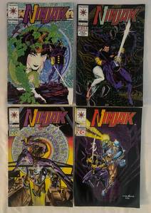 lot 222 image: Ninjak Valiant Comic Books #3 #4 #5 #6