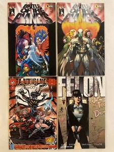 lot 241 image: Top Cow Comic Books #1 #1 #1 & #4