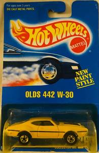 lot 262 image: Hot Wheels Old 442 W-30 Collector No. 265 Die Cast
