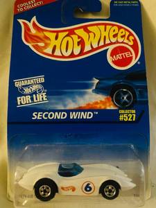 lot 253 image: Hot Wheels Second Wind Open-air Speedster Collection #527