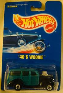 lot 254 image: Hot Wheels 40s Woodie Die Cast Metal Collector no. 217
