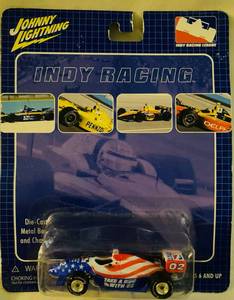 lot 258 image: Johnny Lightning Indy Racing Die Cast Car