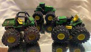 lot 287 image: tomy EX2 SAZ UK John Deer Plastic Kids Toy 46925 46923 46926