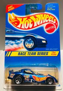 lot 30 image: Hot Wheels Race Team Series Die Cast Car #3 of 4 cars