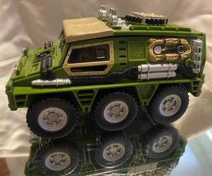 lot 301 image: Rare HTF 1994 Mattel Hot Wheels Adventures HWA Jungle Rover Volcano Jeep