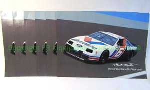lot 64 image: Valvoline Mark Martin posters (6 total)